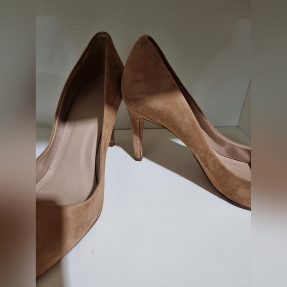 J.crew suede leather classic heels - Picture 2 of 8